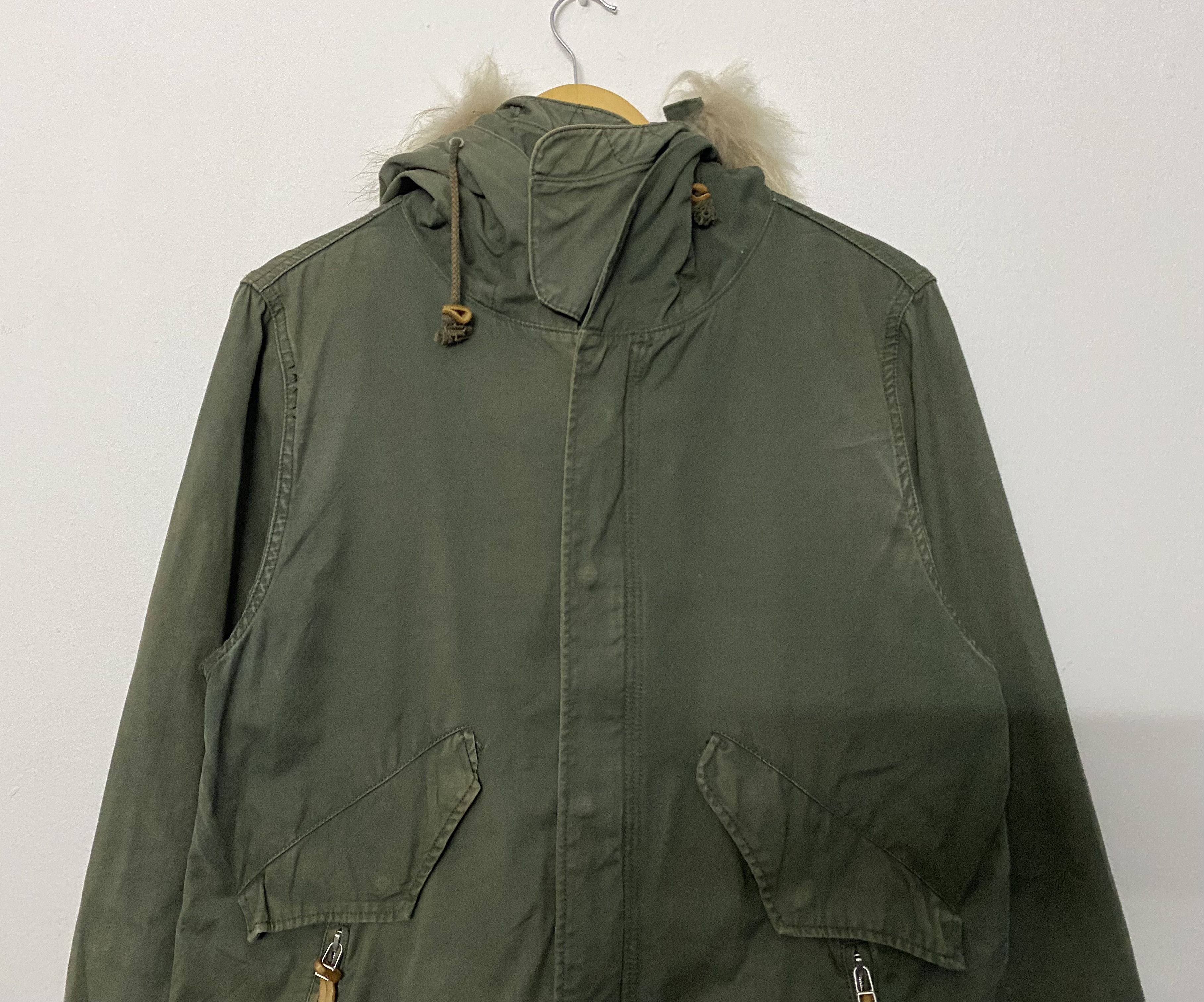 Ciaopanic Ciaopanic Military M-51 Fishtail Parka With Raccoon Fur Hood Size US S / EU 44-46 / 1 - 3 Thumbnail