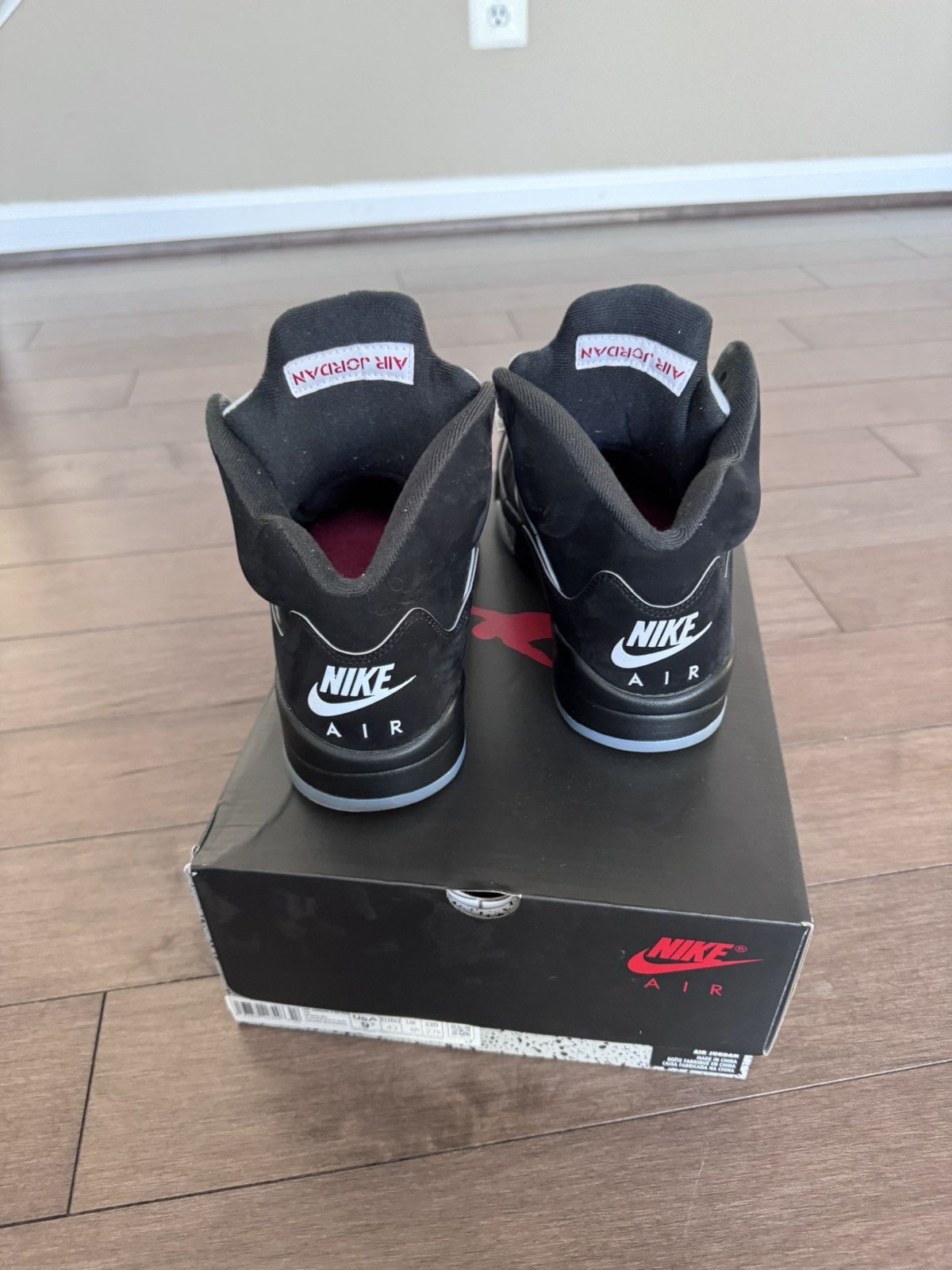 Jordan Brand Jordan 5 black metallic Size US 9.5 / EU 42-43 - 3 Thumbnail