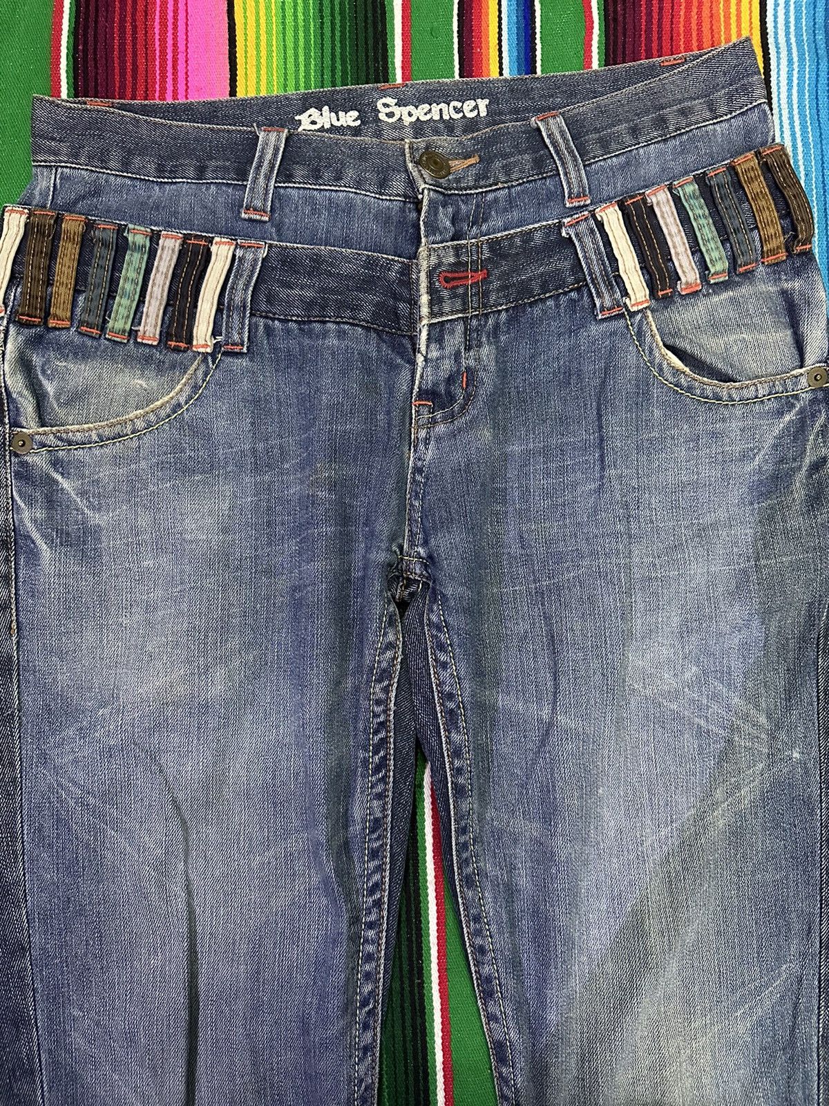 Other 💥Double waist💥 Denim blue spencer two tone colour 💥 Size US 32 / EU 48 - 7 Thumbnail