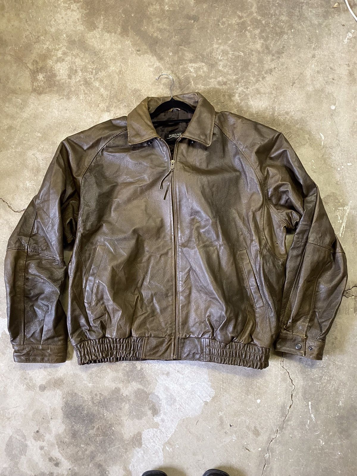 Other Leather bomber jacket paired with free Burberry scarf Size US XL / EU 56 / 4 - 2 Thumbnail