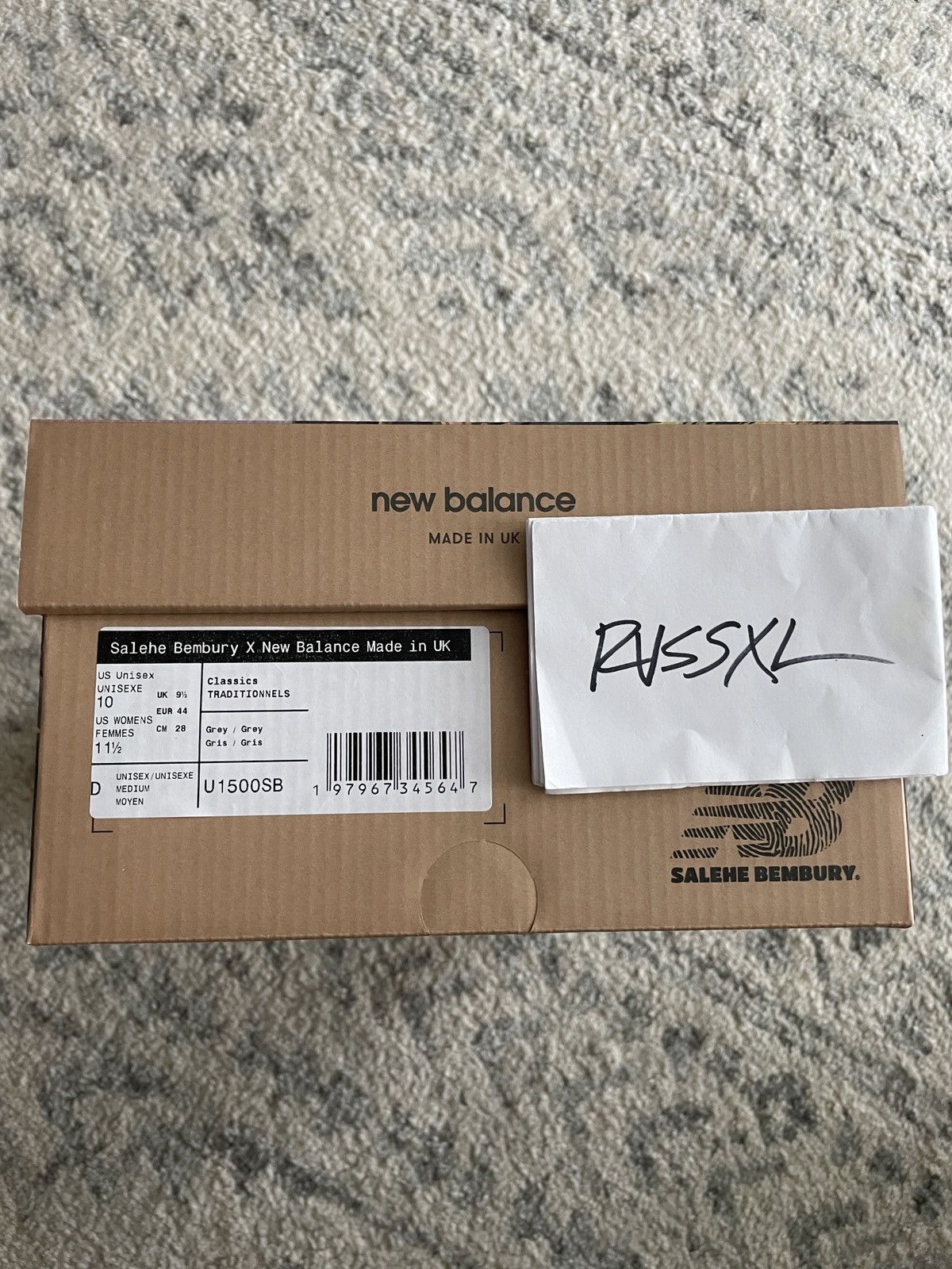 New Balance × Salehe Bembury Salehe Bembury x 1500 Made in England 'Growth Be The Tree' Size US 10 / EU 43 - 8 Thumbnail