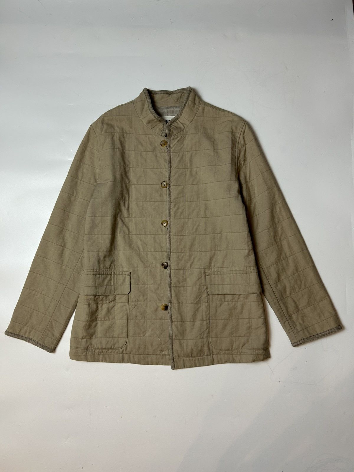 Designer × Issey Miyake × Japanese Brand ISSEY MIYAKE PLANTATION BUTTON UP JACKET Size US M / EU 48-50 / 2 - 1 Thumbnail