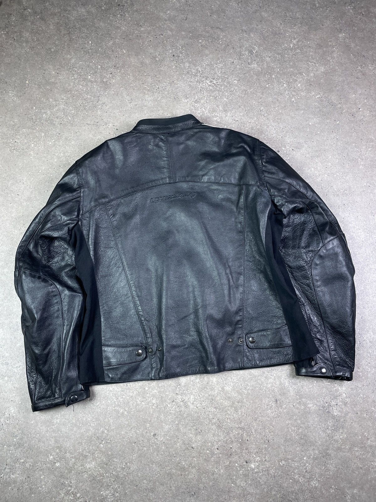 Vintage Vintage Y2K Lewis Racing Motocycle Leather Jacket Size XL / US 12-14 / IT 48-50 - 2 Thumbnail