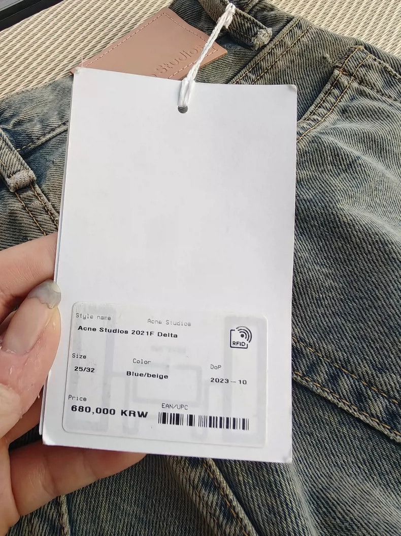 Acne Studios acne studios blue jeans 2503-Nextarrow Size US 32 / EU 48 - 4 Thumbnail