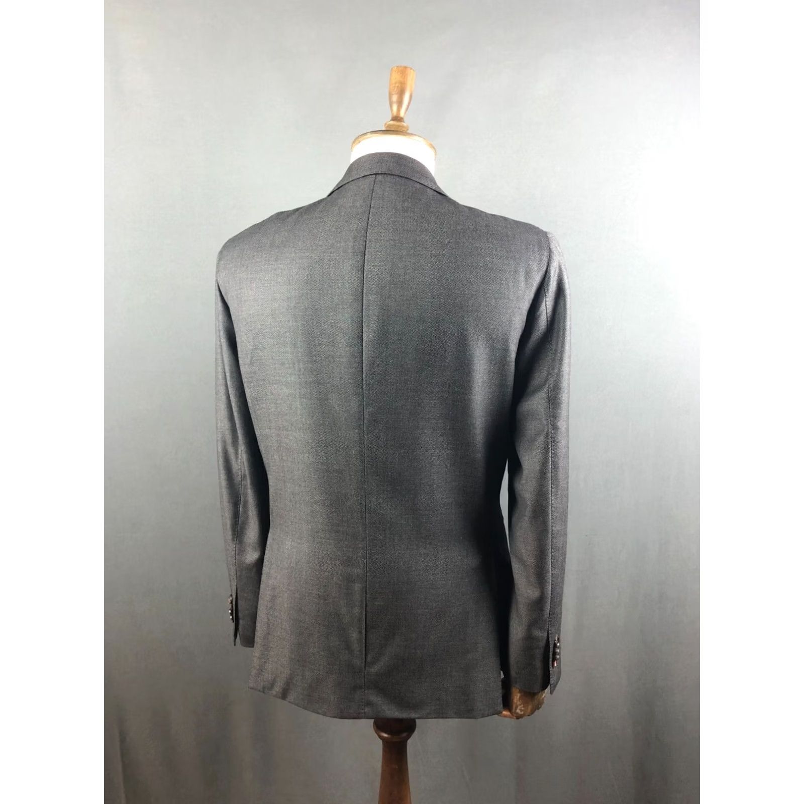 Suitsupply Suitsupply Blazer Gray Men Size 52 Wool Size 52R - 3 Thumbnail