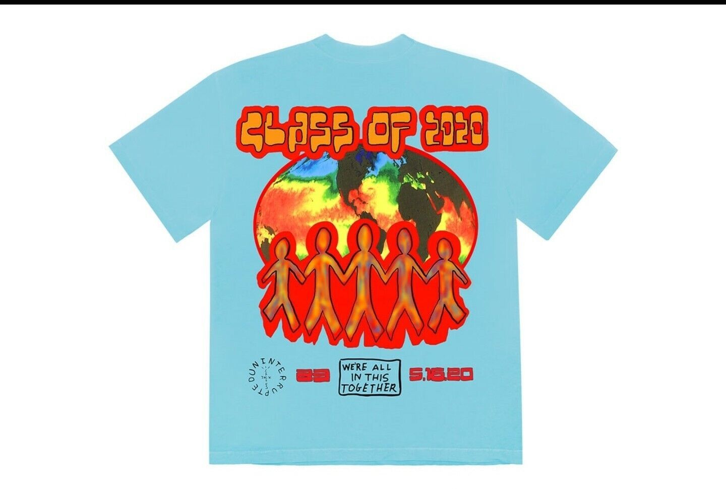 Travis Scott Travis Scott Cactus Jack Astroworld class of 2020 T shirt Size US L / EU 52-54 / 3 - 2 Thumbnail