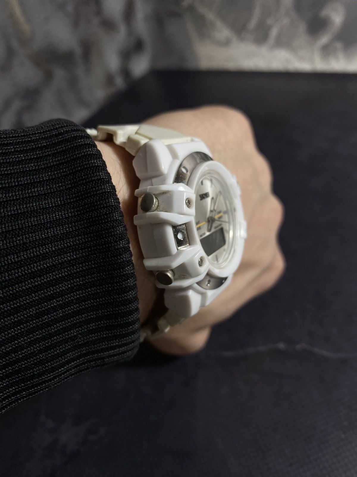 Jewelry Skmei White Sport Watch with Digital Display Size ONE SIZE - 6 Thumbnail