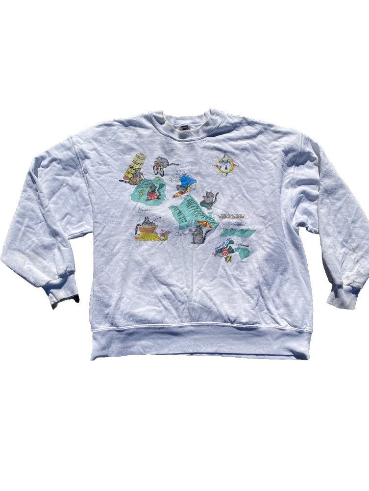 Vintage Crazy shirt vintage sweatshirt Size US XL / EU 56 / 4 - 1 Thumbnail