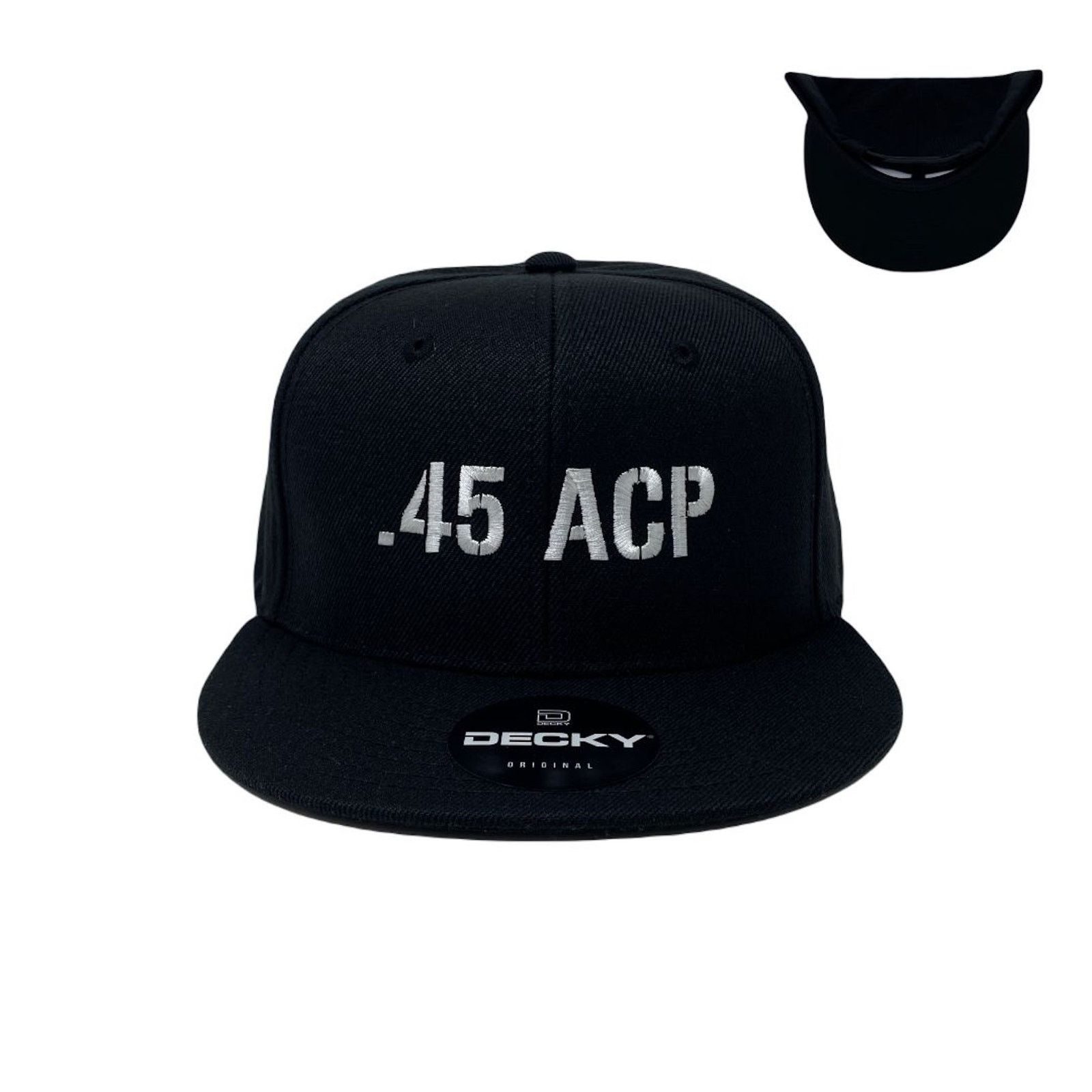 Other 45 ACP Snapback Hat All Black Size ONE SIZE - 1 Thumbnail