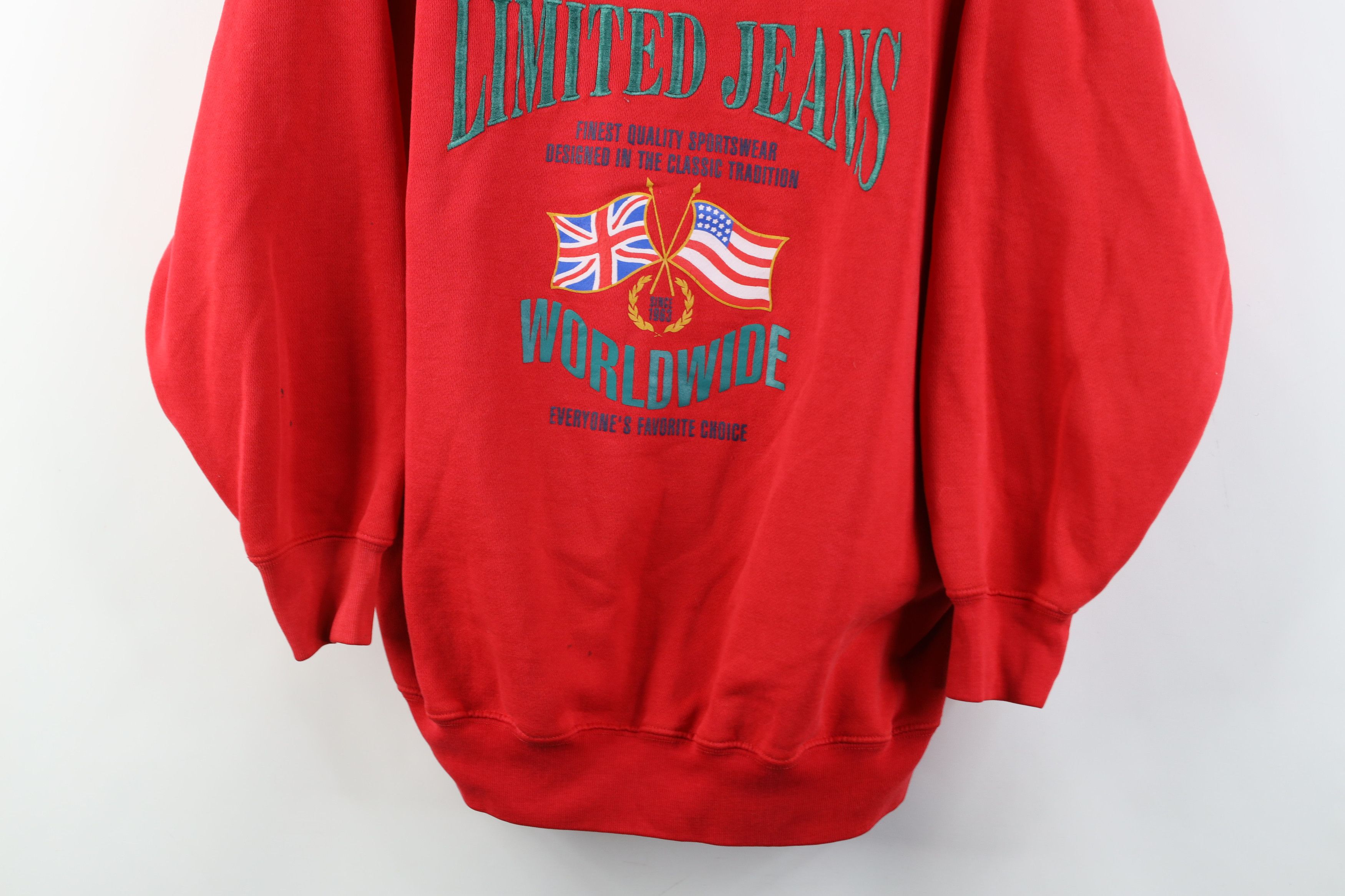 Vintage Vintage 90s Y2K The Limited Crewneck Sweatshirt Babydoll Size XXL / US 16-18 / IT 52-54 - 3 Thumbnail