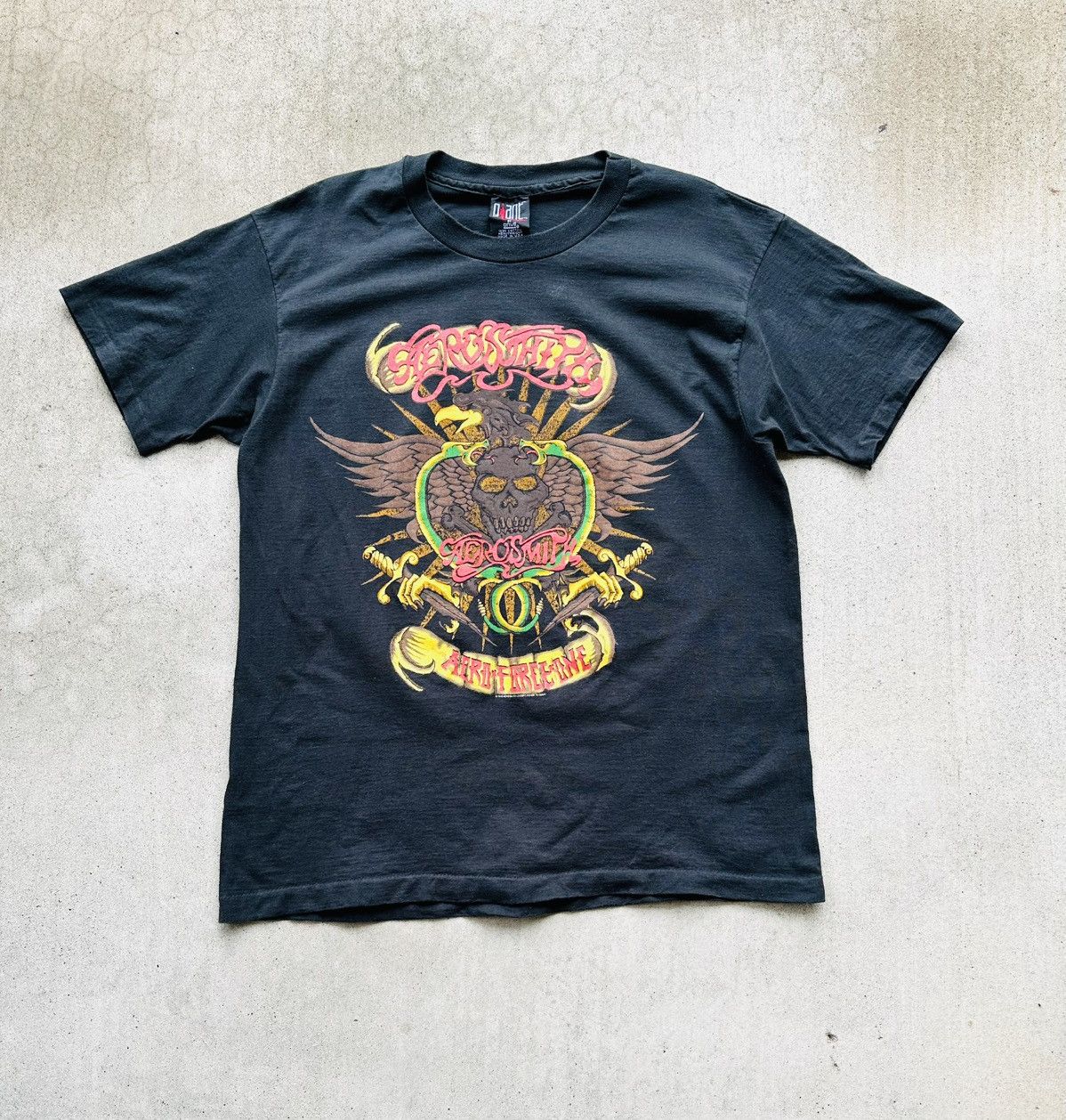Vintage Aerosmith Band Tee Shirt 90s Giant USA Concert Tour