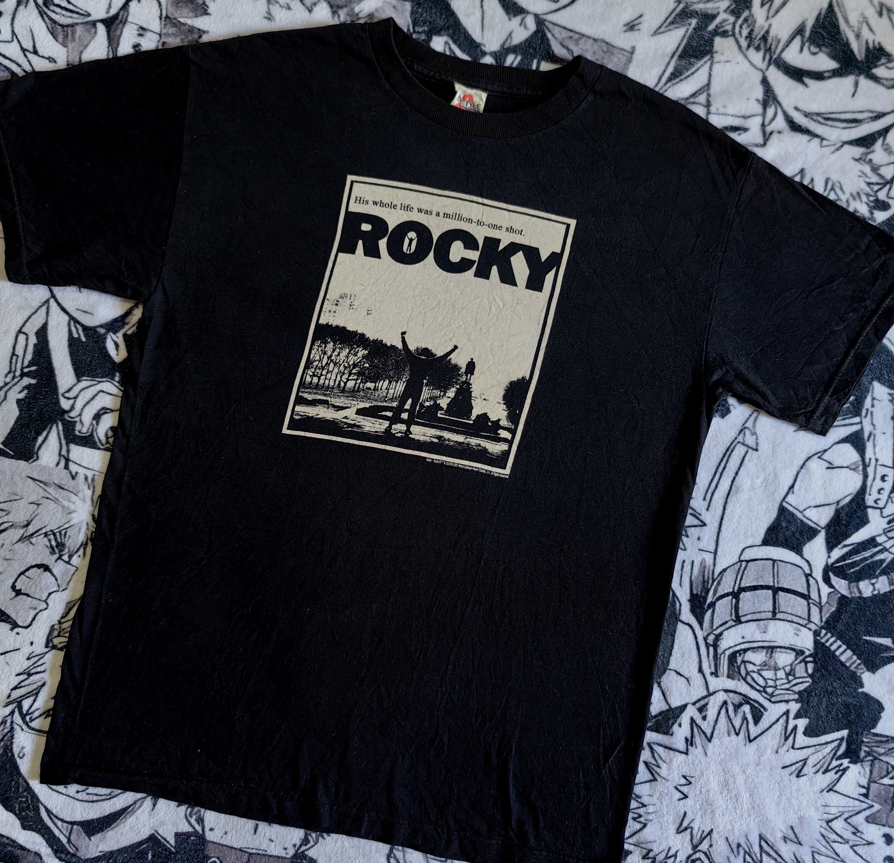 Alstyle Y2K Rocky-Rocky lll 1976-2005 Life was a Million to One Shot Size US M / EU 48-50 / 2 - 1 Thumbnail