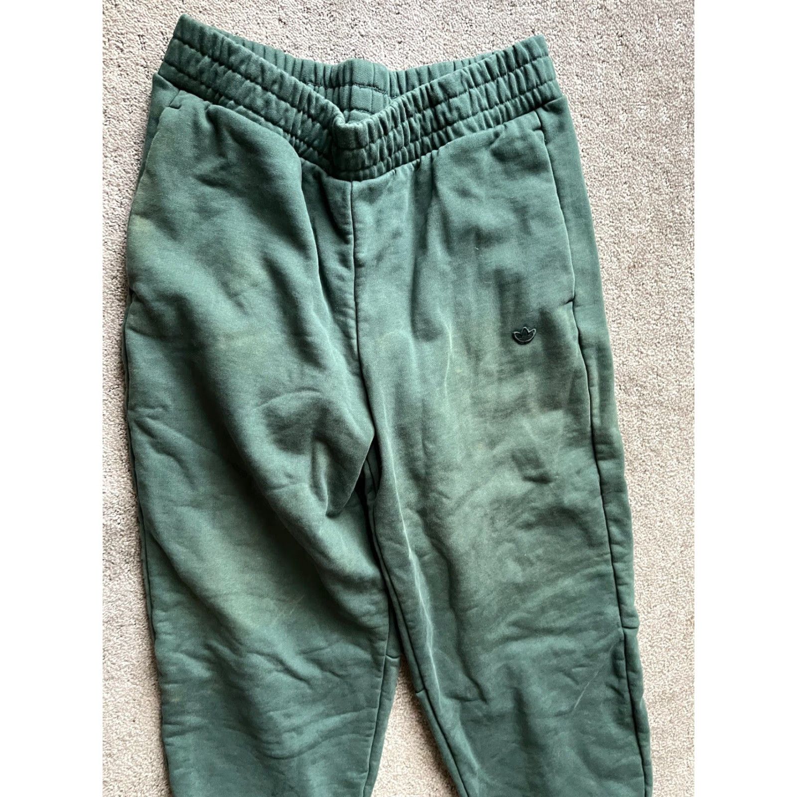 Adidas Adidas Sweatpants Mens Size Small Green Logo Activewear Pants Size US 29 - 2 Thumbnail