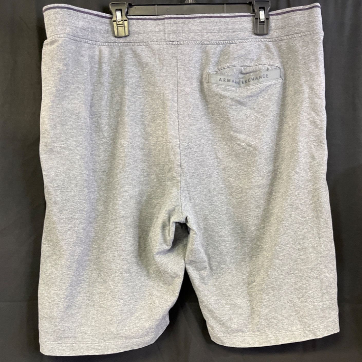Armani Exchange Armani Exchange Men's Grey Athletic Shorts Sz XXL SKU 4261 Size US 44 / EU 60 - 3 Thumbnail