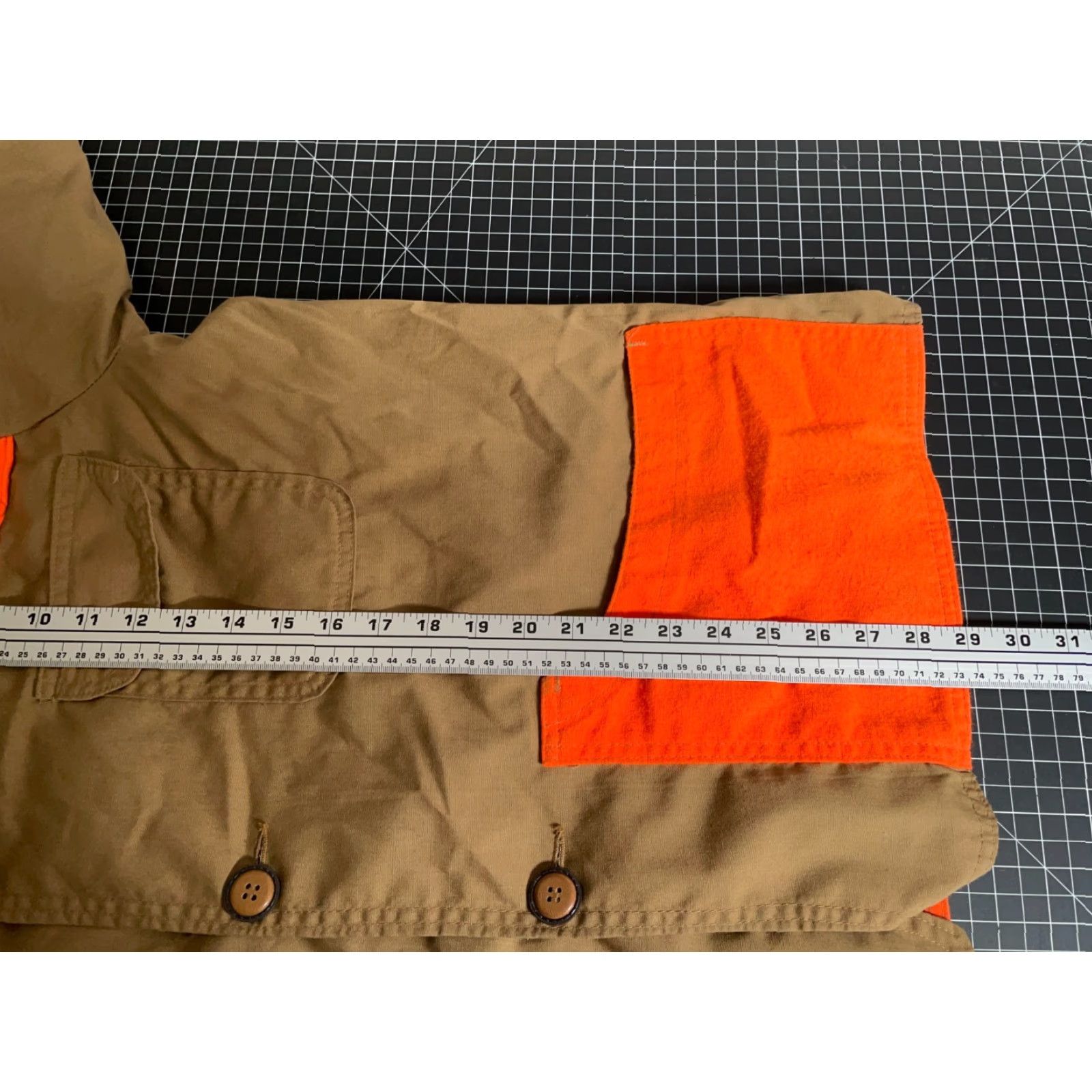 Vintage Vintage Yes K-mart 80s Hunting Shirt Jacket Men’s Large Brown Blaze Orange Corduroy Collar Size US M / EU 48-50 / 2 - 6 Thumbnail