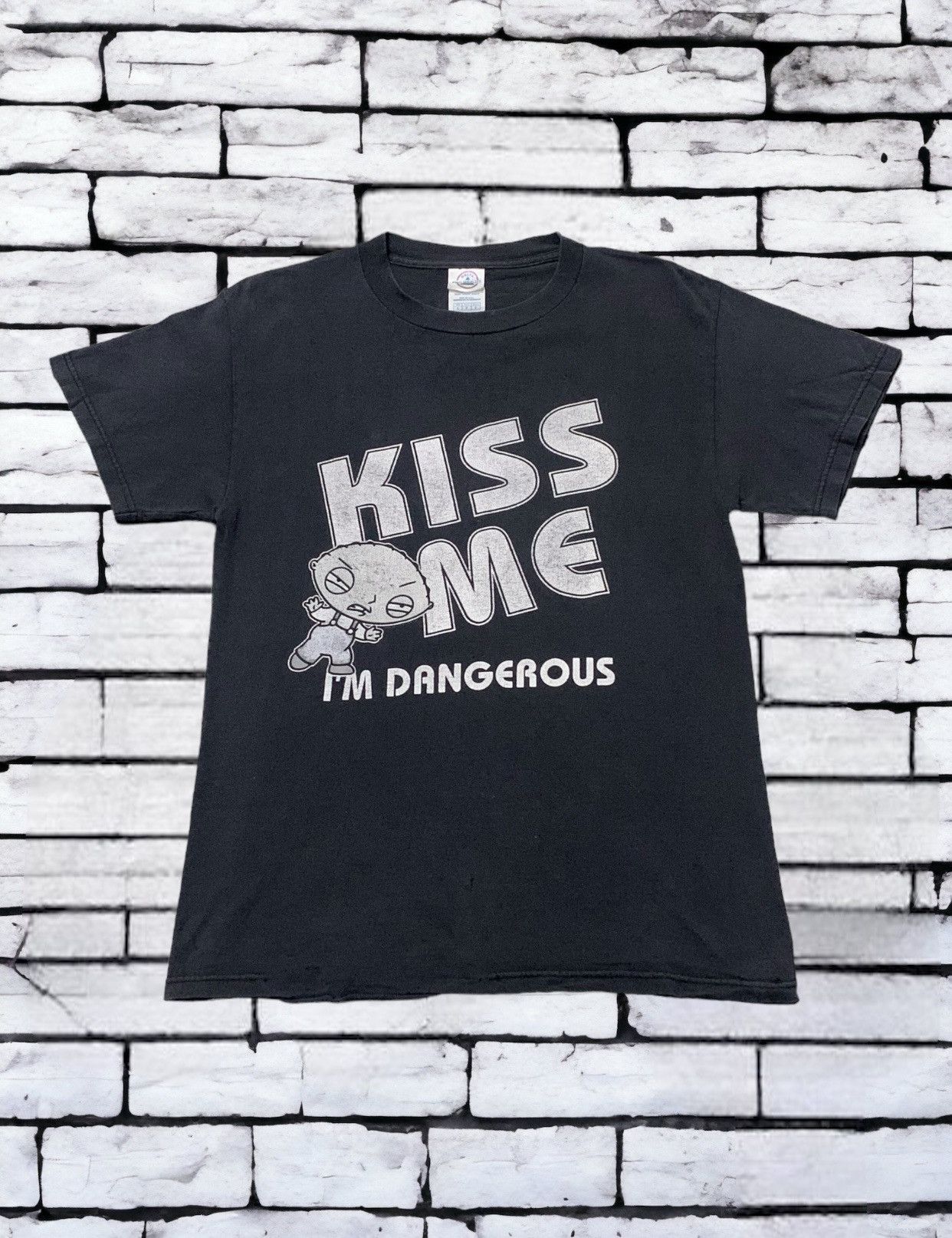 Other Vintage Y2K Stewie Kiss Me Im Dangerous Family Guy Size US S / EU 44-46 / 1 - 1 Thumbnail