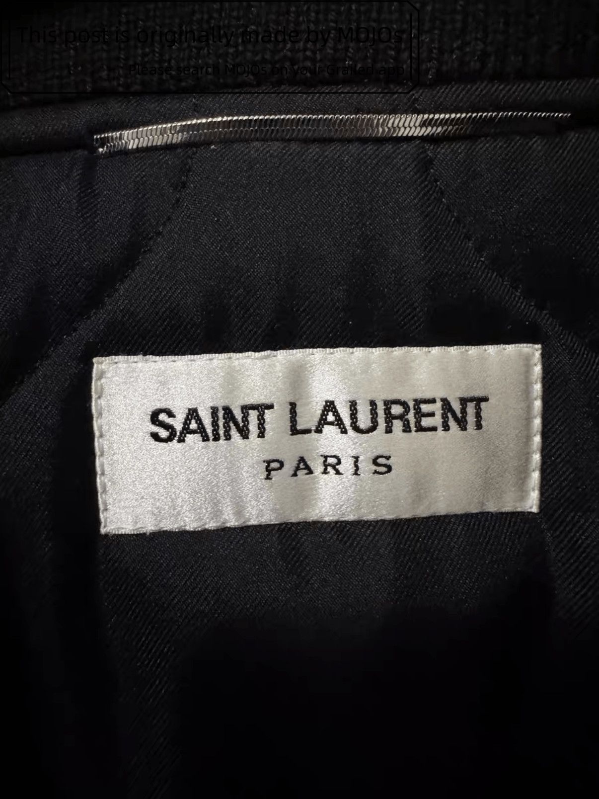 Saint Laurent Paris Sz 50 Saint Laurent PAris Scale Teddy Jacket mojos1316 Size US M / EU 48-50 / 2 - 7 Thumbnail