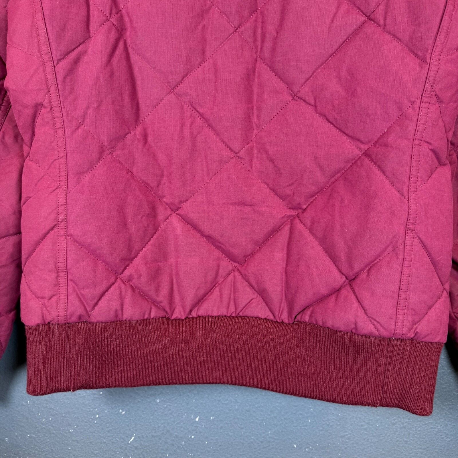 Eddie Bauer Eddie Bauer S burgundy Skyliner model quilted down jacket Size S / US 4 / IT 40 - 10 Thumbnail