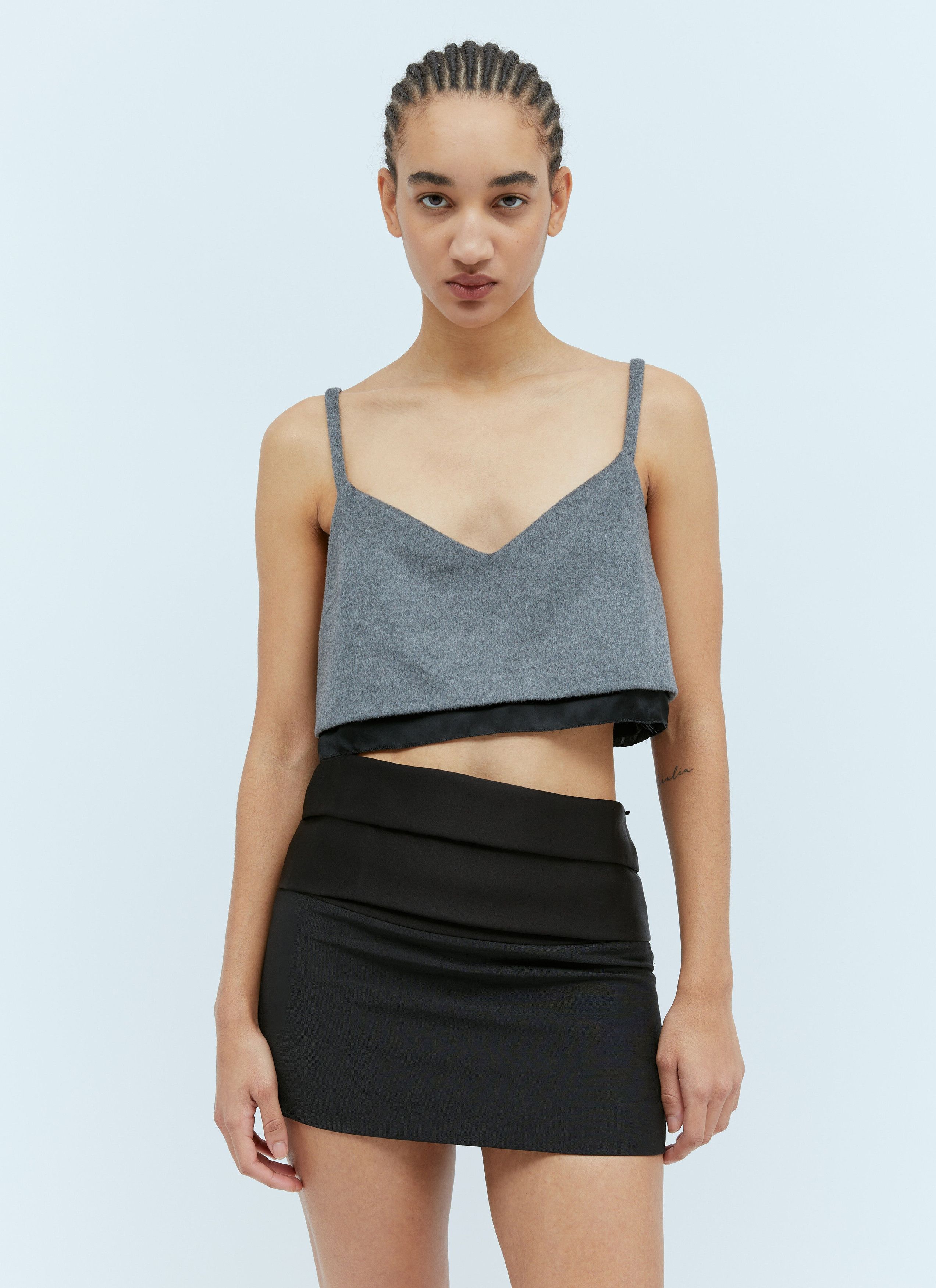 Miu Miu Velour Top Size XS / US 0-2 / IT 36-38 - 1 Thumbnail