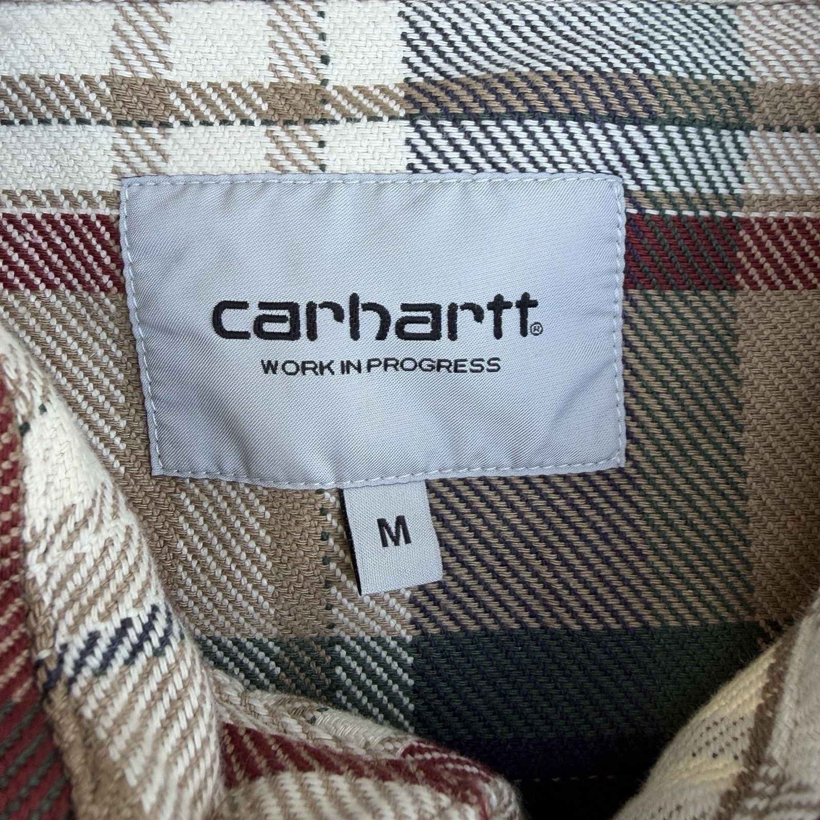 Carhartt × Carhartt Wip Carhartt WIP Work In Progress Plaid Tamblyn Flannel Shirt Size US M / EU 48-50 / 2 - 4 Thumbnail