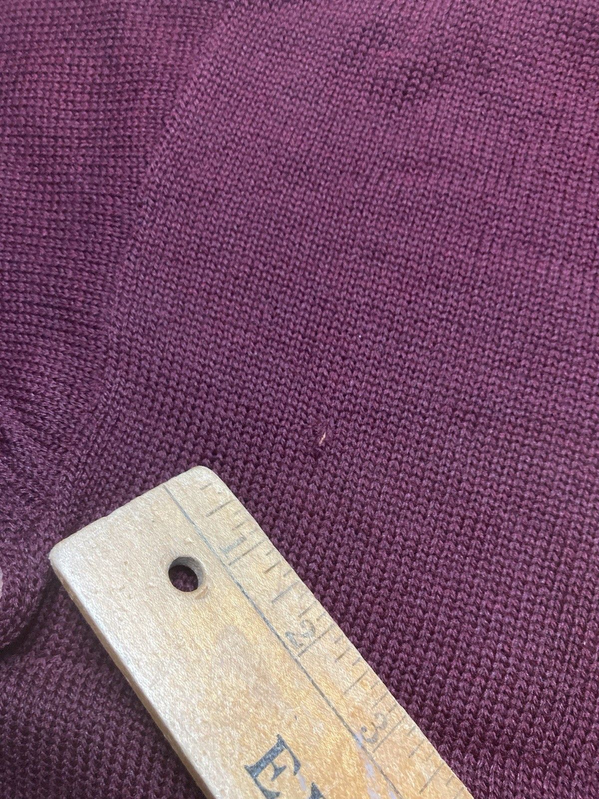 Vintage 1950s wool cardigan sweater button front maroon distressed M Size US M / EU 48-50 / 2 - 8 Thumbnail