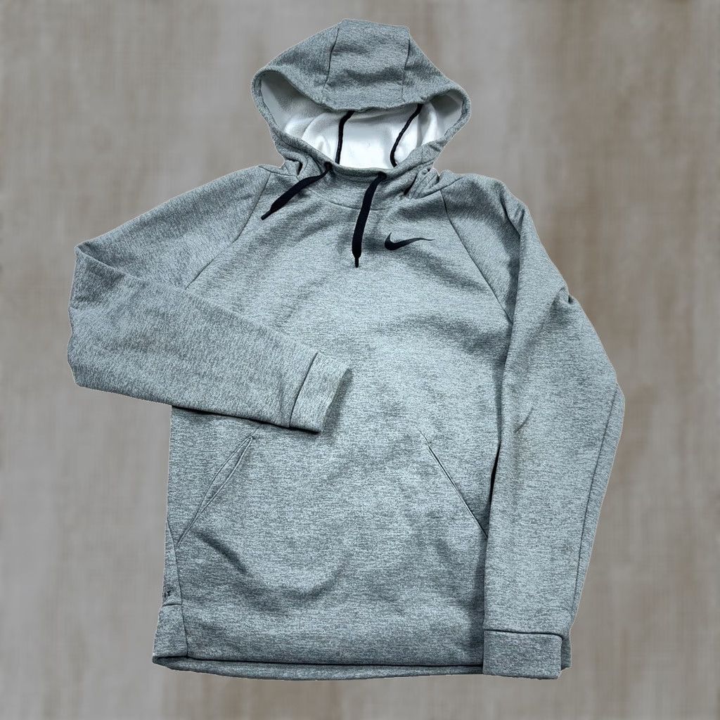 Nike Nike Hoodie Women Small Gray Dri-Fit Pullover Mock Neck Running A04 Shirt Womens Size S / US 4 / IT 40 - 1 Thumbnail