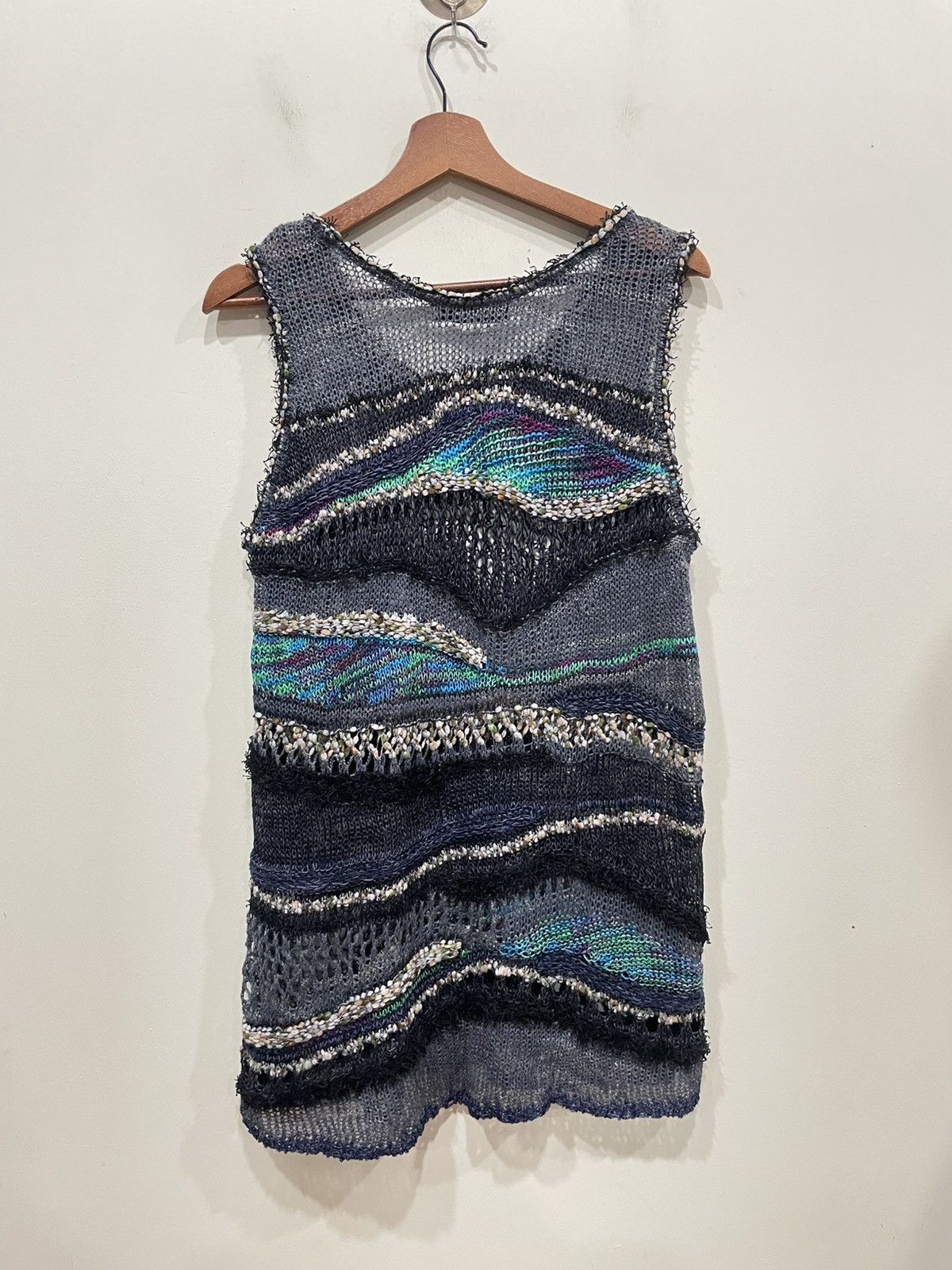 Japanese Brand M.&Kyoko knitted tank tops Size M / US 6-8 / IT 42-44 - 2 Thumbnail