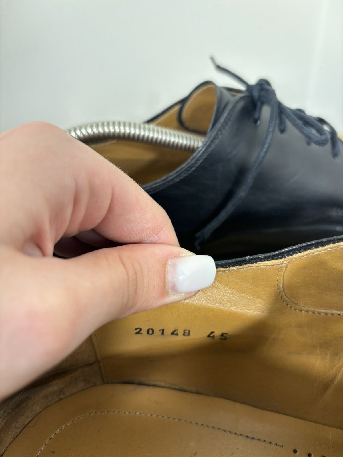 Magnanni Magnanni Men’s Black Leather Cap Toe Oxford Dress Shoes Size US 12 / EU 45 - 22 Thumbnail