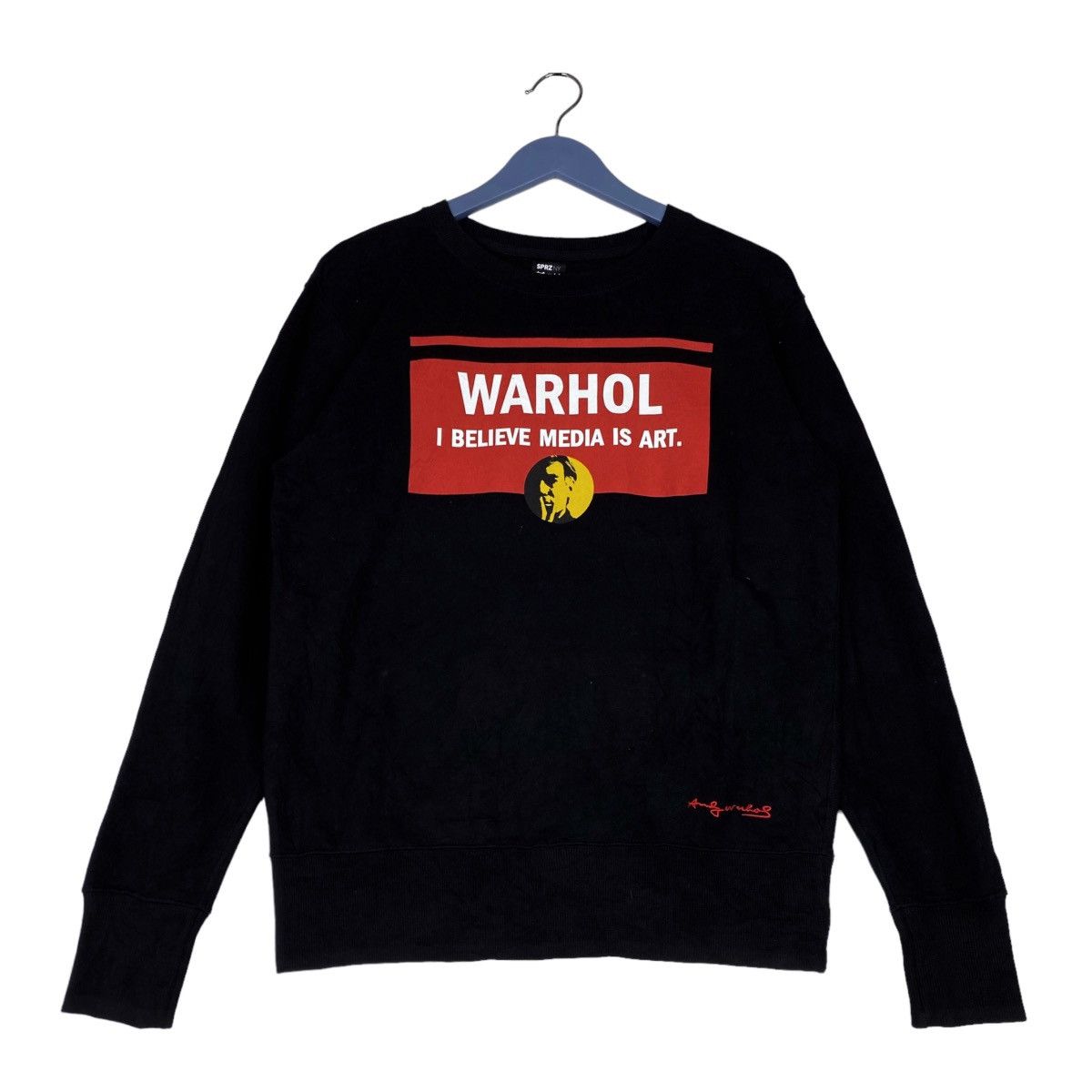 Andy Warhol × Vintage Vintage Andy Warhol Full Print Crewneck Sweatshirt Size S Size US S / EU 44-46 / 1 - 1 Thumbnail