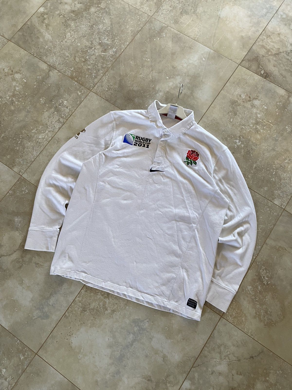 Nike Vintage England Rugby Nike Jersey 2011 World Block Core Y2K Size US L / EU 52-54 / 3 - 2 Thumbnail