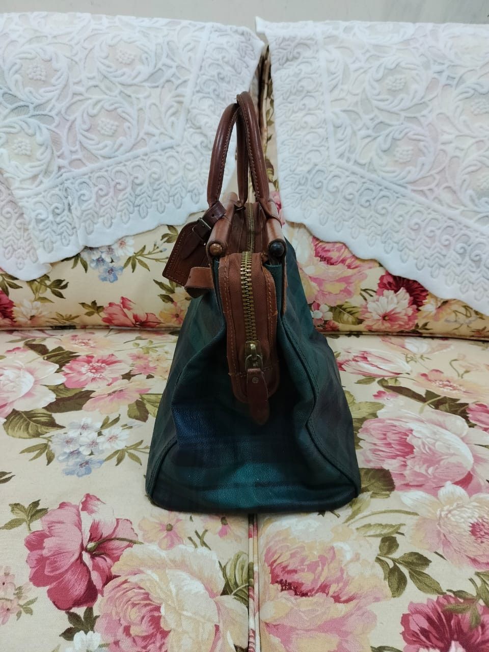 Polo Ralph Lauren Vintage Classic 90s Polo Ralph Lauren Blackwatch Boston Bag Size ONE SIZE - 3 Thumbnail