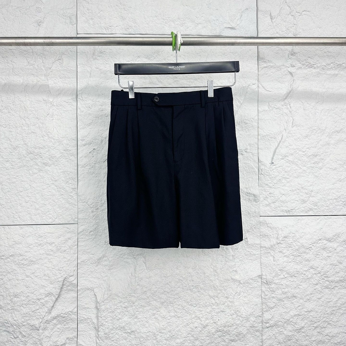 Celine CELINE Wool Shorts Size 38 Size 27" / US 4 / IT 40 - 1 Thumbnail