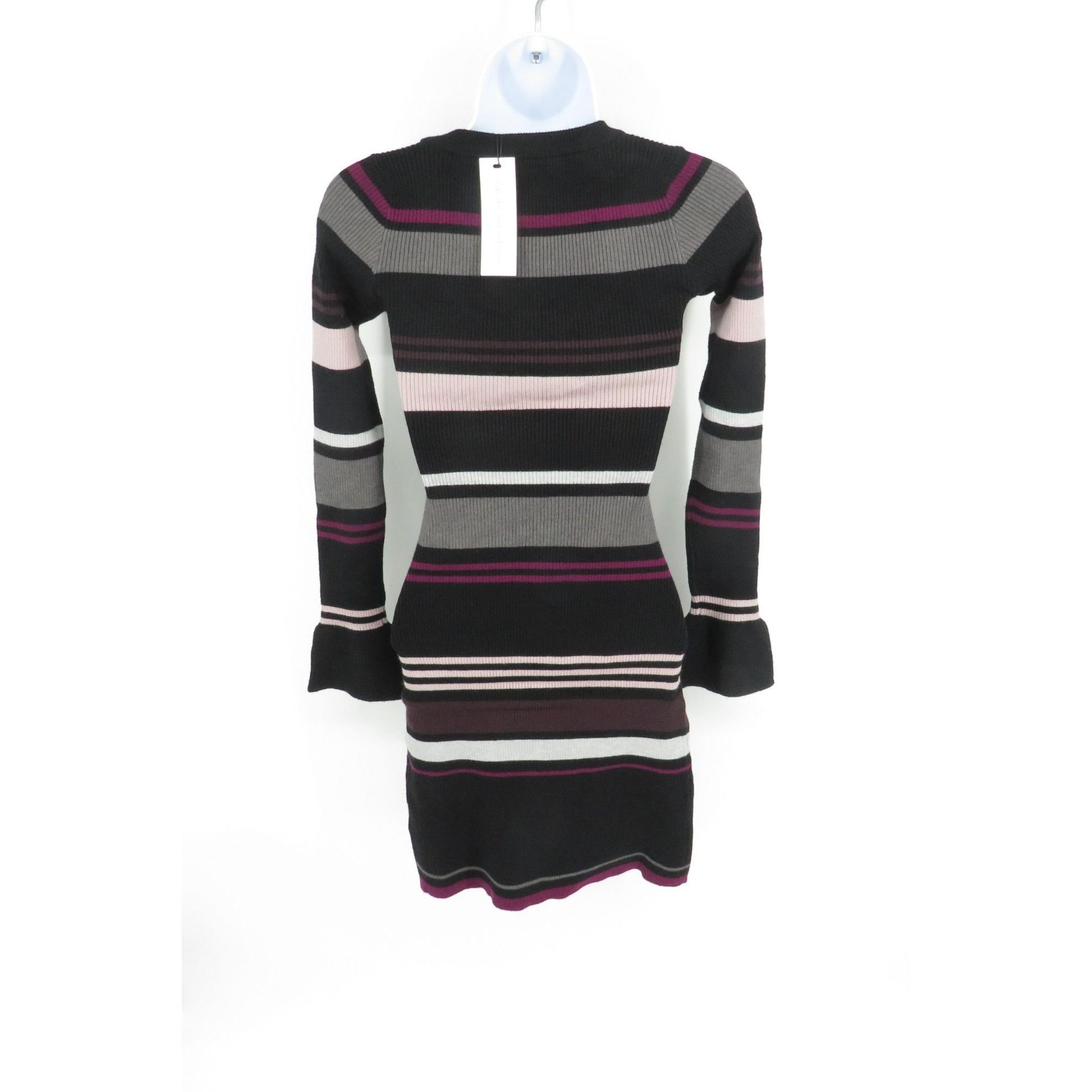 Other Cupcakes And Cashmere Striped Bodycon Sweater Dress XS NWT $ Size XS / US 0-2 / IT 36-38 - 3 Thumbnail