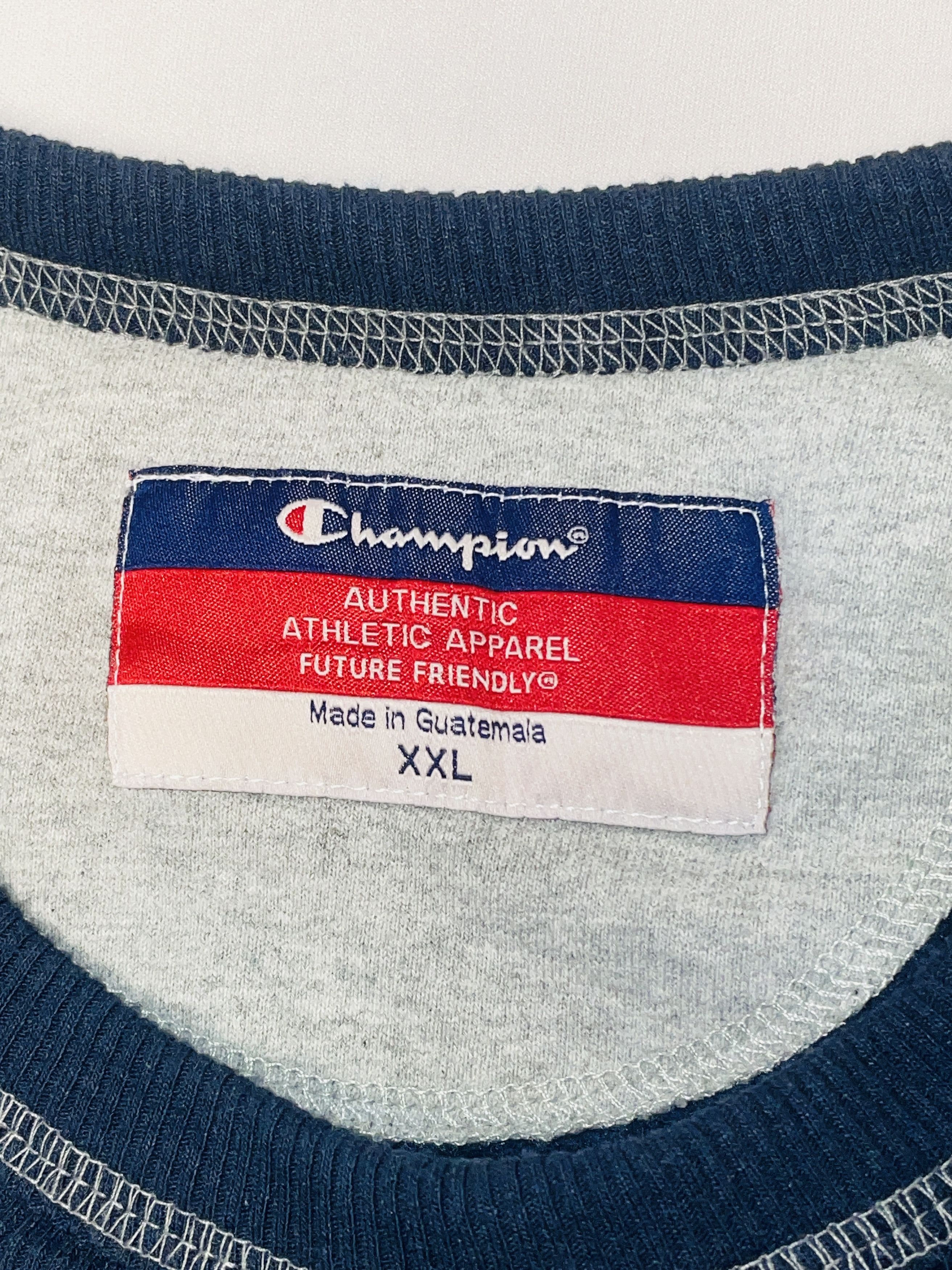 Champion Vintage Champion Sweatshirt – Größe XXL – Dunkelblau Size US XXL / EU 58 / 5 - 2 Thumbnail