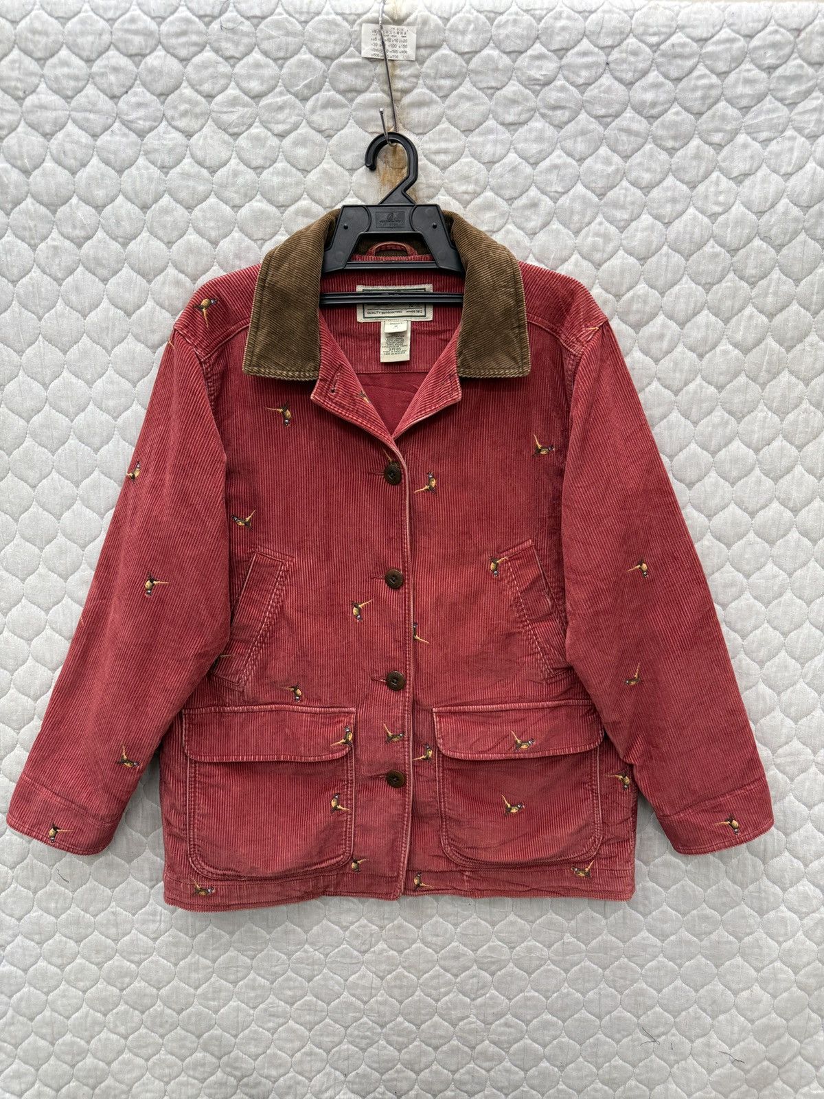 L.L. Bean 🔥🔥🔥ARCHIVE VINTAGE LL BEAN PHEASANT CORDUROY JACKET Size M / US 6-8 / IT 42-44 - 6 Thumbnail