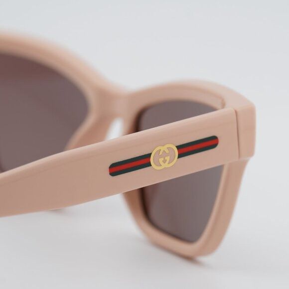 Gucci Gucci GG1982S 004 Sunglasses Shiny Vintage Pink Cat Eye Size ONE SIZE - 5 Thumbnail