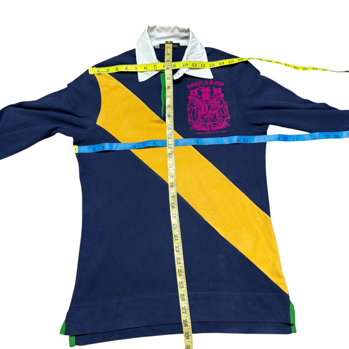 Dsquared2 Dsquared2 Multicolour Rugby Polo Shirt Size US M / EU 48-50 / 2 - 12 Thumbnail