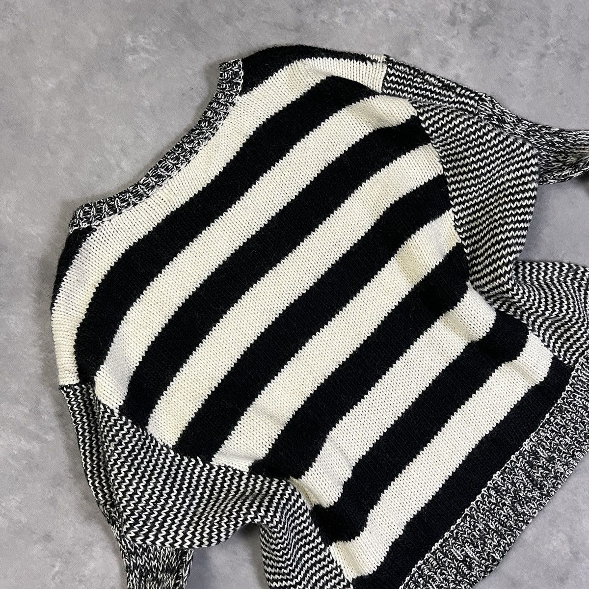 SLY 2000s SLY Striped Knit Sweater Size S / US 4 / IT 40 - 11 Thumbnail