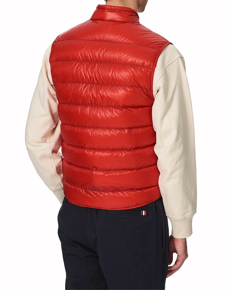 Moncler MONCLER Gui red padded quilted down vest Size 1 / Small Size US S / EU 44-46 / 1 - 3 Thumbnail