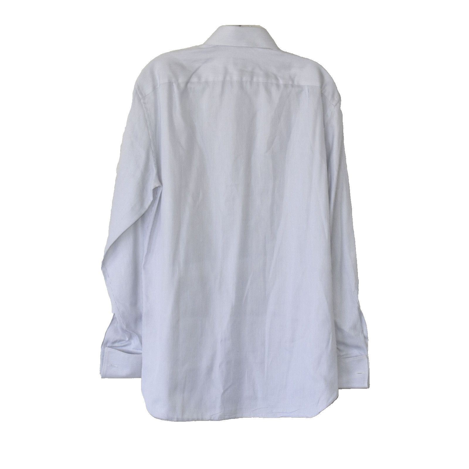 Ermenegildo Zegna NEW ERMENEGILDO ZEGNA Striped Dress Shirt Sz 39/15.5 Size US M / EU 48-50 / 2 - 2 Thumbnail