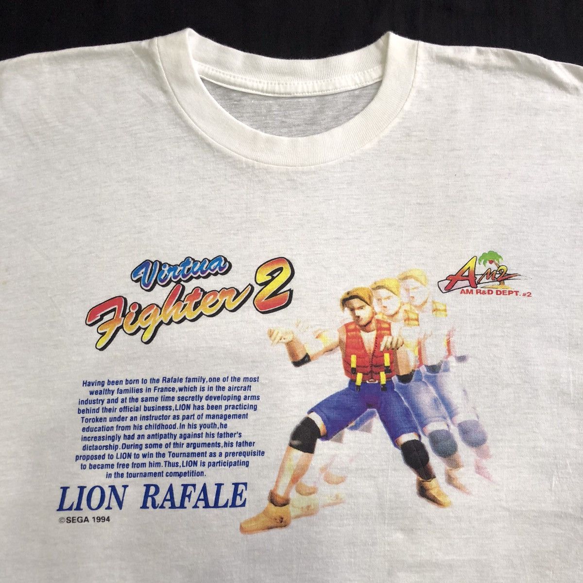 Japanese Brand × Vintage Vintage Promo Game Shirt Sega Virtua Fighter 2 1994 Size US L / EU 52-54 / 3 - 2 Thumbnail