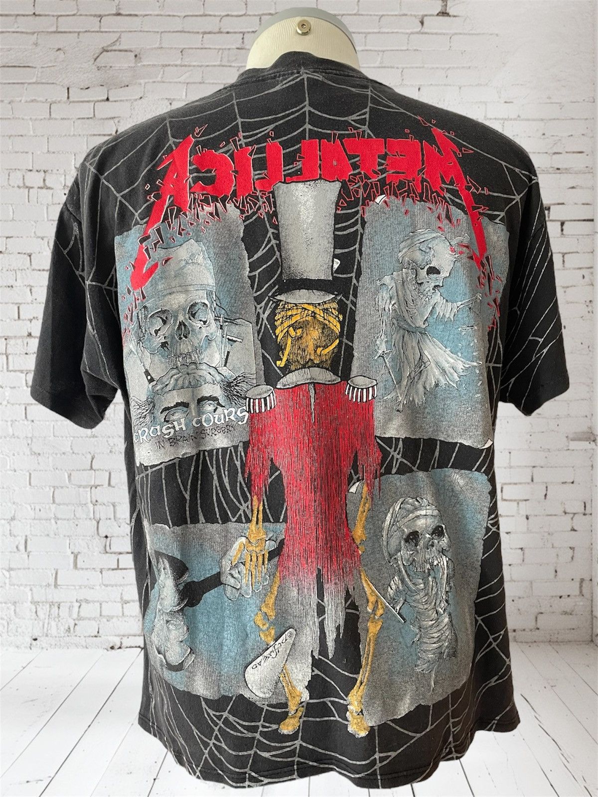 Brockum Vintage Metallica Ringmaster 1992 T-Shirt, Brockum Tag 2 Size US XL / EU 56 / 4 - 6 Thumbnail