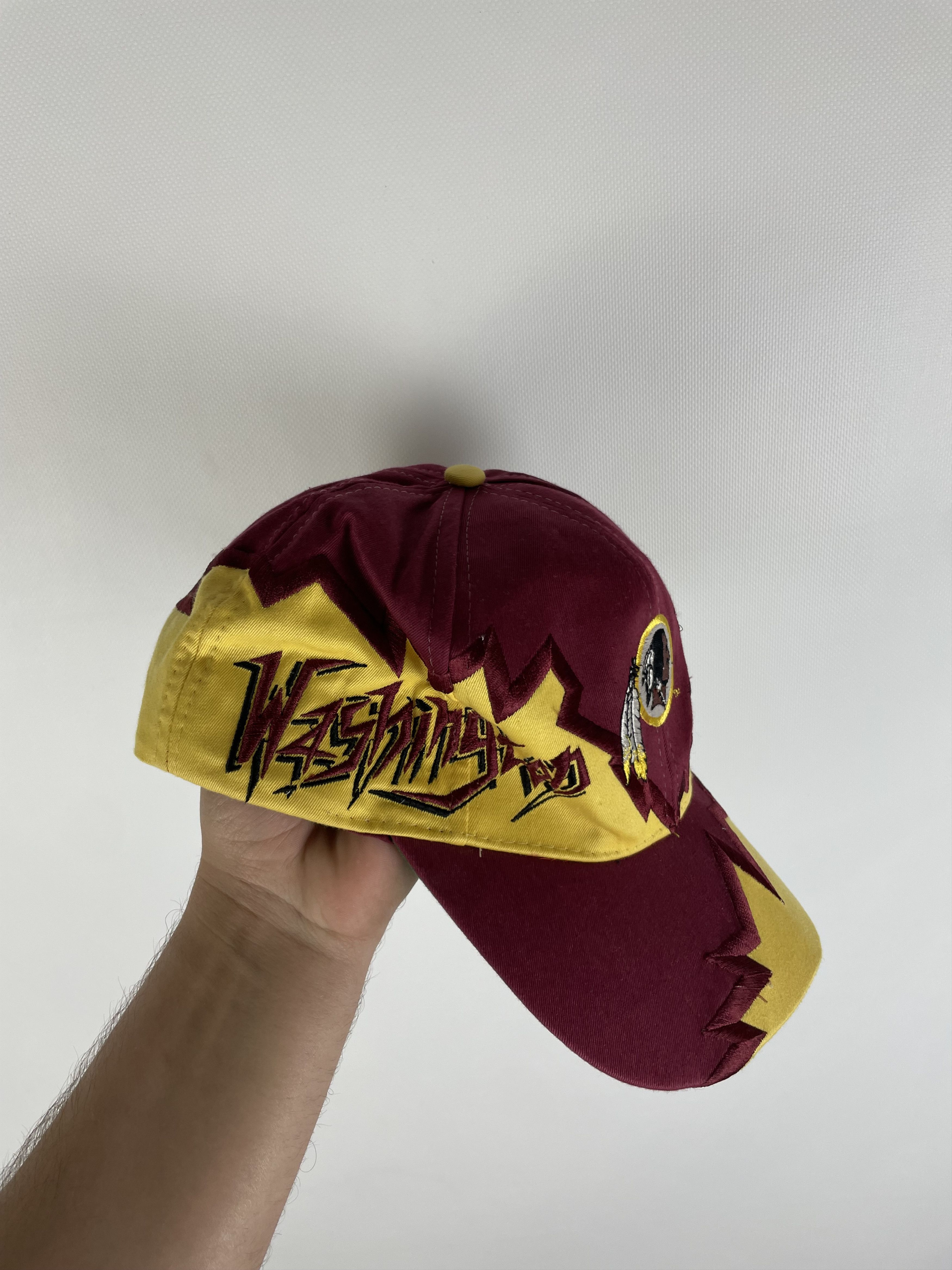 Vintage Vintage 90s Washington Redskin NFL Snapback Cap Hat Size ONE SIZE - 4 Thumbnail
