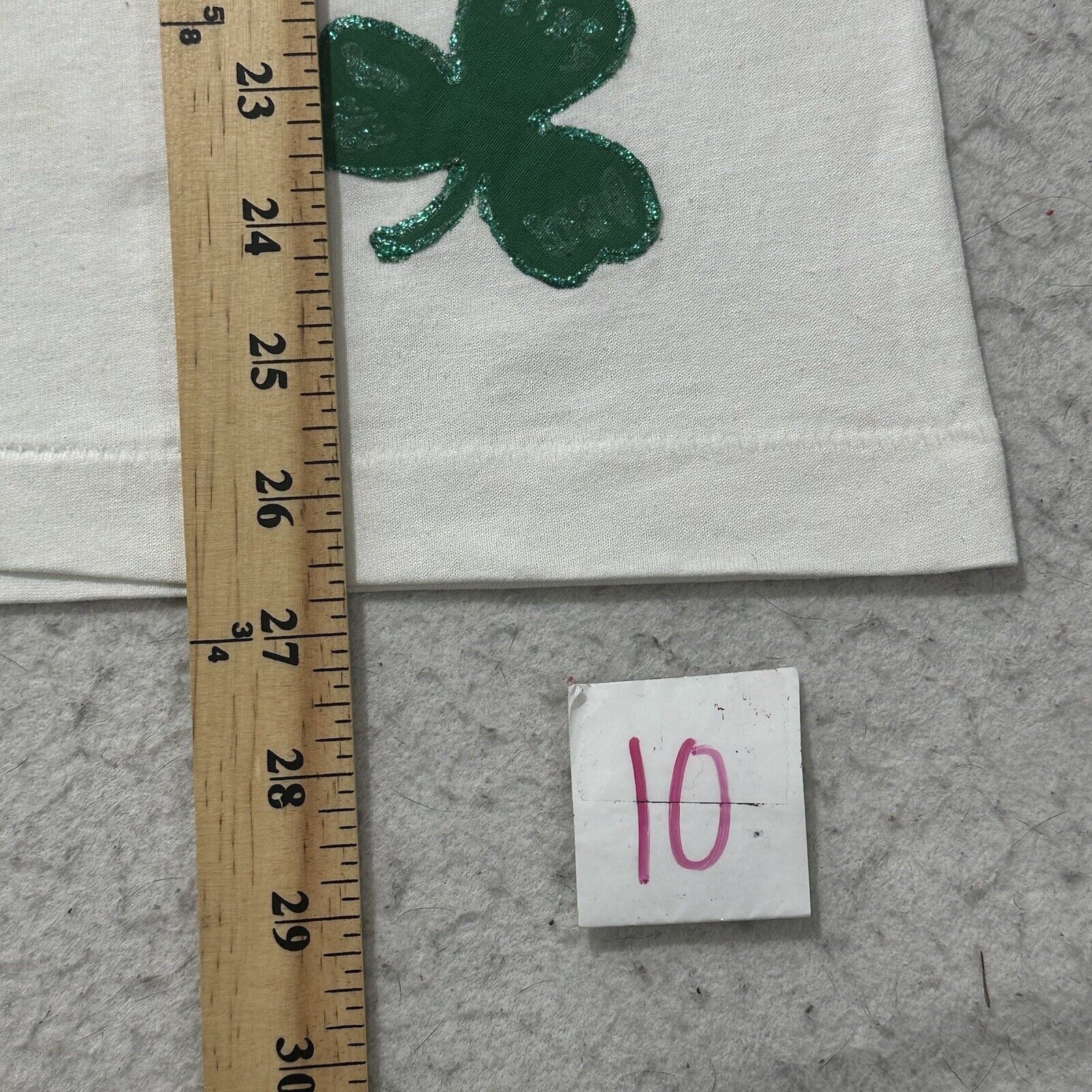 Fruit Of The Loom Vintage Fruit of the Loom St. Patrick's Day Frog Glitter Tee Size US L / EU 52-54 / 3 - 9 Thumbnail