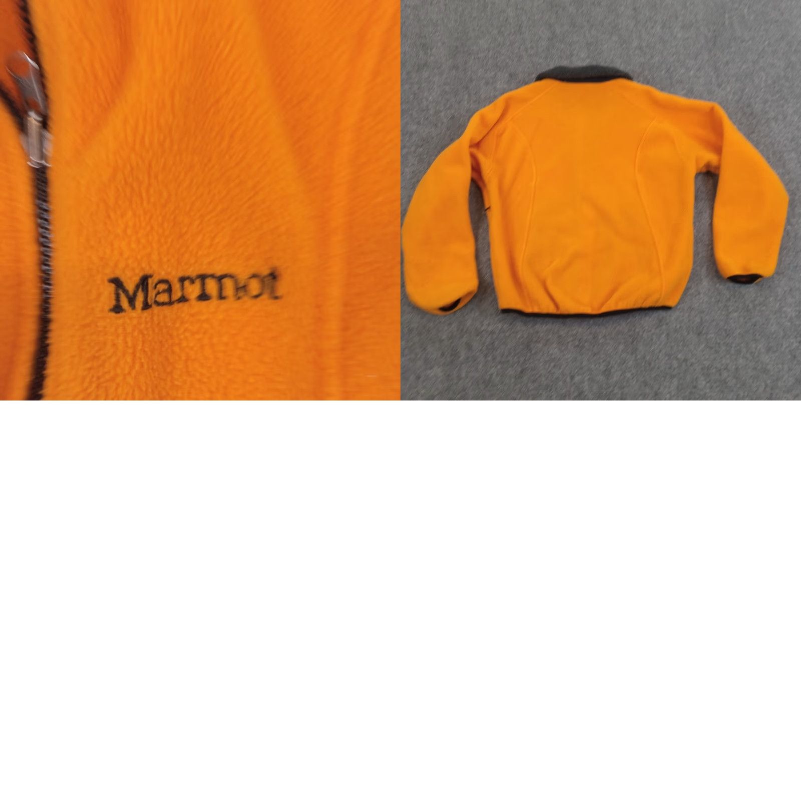 Marmot Marmot Fleece Jacket Womens Small Orange Full Zip Hiking Outdoor Sweater Size S / US 4 / IT 40 - 8 Thumbnail