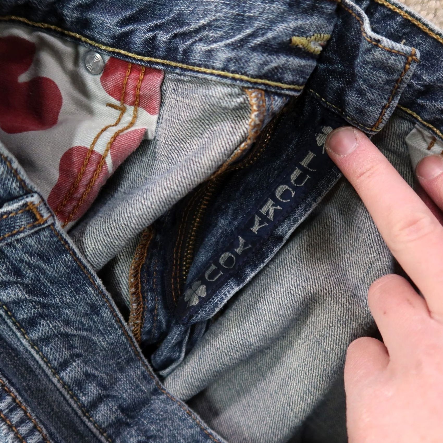 Lucky Brand Lucky Brand Jeans Men 38x30 Denim Blue 5-Pocket Relaxed Loose Fit Vintage 90s Classic Shirt Size US 38 / EU 54 - 5 Thumbnail