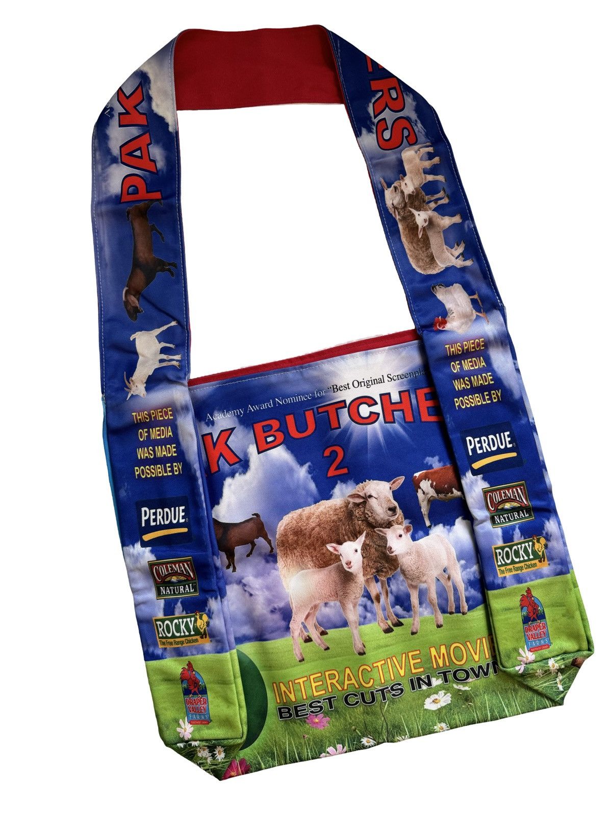 Japanese Brand DongFengFive Pak Butchers 2 Tote Bag Size ONE SIZE - 2 Thumbnail