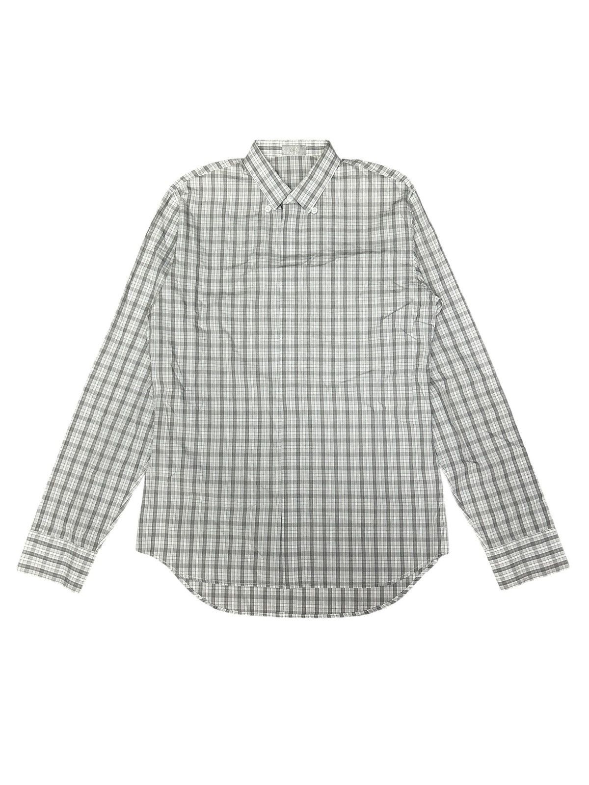 Dior S/S 09 Plaid Shirt Size US M / EU 48-50 / 2 - 1 Thumbnail