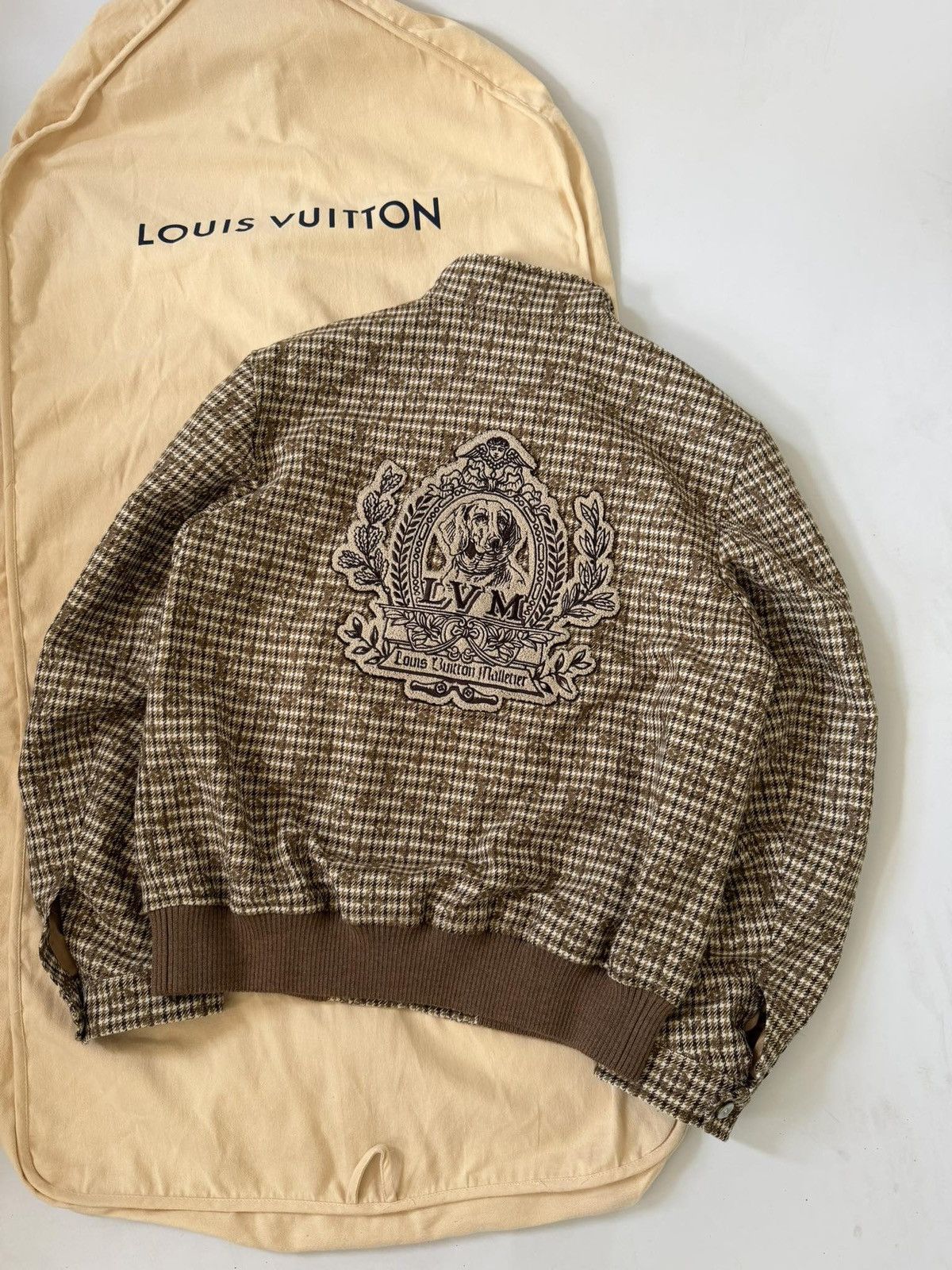 Louis Vuitton Louis Vuitton Monogram Wool Harrington Blouson Size US S / EU 44-46 / 1 - 2 Thumbnail