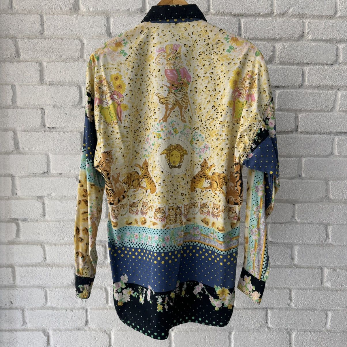 Versace Jeans Couture Versace Jeans Couture Cat Shirt Size US M / EU 48-50 / 2 - 2 Thumbnail
